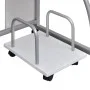 Weißer Computertisch aus Sperrholz, 110 x 52 x 88,5 cm von vidaXL, Schreibtische - Ref: Foro24-20584, Preis: 104,68 €, Rabatt: %