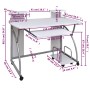 Escritorio ordenador madera contrachapada blanco 110x52x88,5 cm de vidaXL, Escritorios - Ref: Foro24-20584, Precio: 111,15 €,...