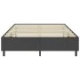 Box Spring bed frame gray fabric 160x200 cm by vidaXL, Beds and slatted bases - Ref: Foro24-287465, Price: 201,84 €, Discount: %