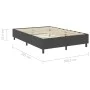 Box Spring bed frame gray fabric 160x200 cm by vidaXL, Beds and slatted bases - Ref: Foro24-287465, Price: 201,84 €, Discount: %