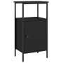 Schwarzer Nachttisch aus Holzwerkstoff, 41 x 31 x 80 cm von vidaXL, Nachttische - Ref: Foro24-825923, Preis: 47,67 €, Rabatt: %