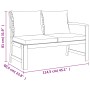 6-piece garden dining set with solid acacia wood cushions by vidaXL, Garden sets - Ref: Foro24-3154965, Price: 624,57 €, Disc...