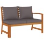 Garden dining set with cushions 11 pieces solid acacia wood by vidaXL, Garden sets - Ref: Foro24-3154973, Price: 1,00 €, Disc...
