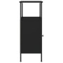 Schwarzer Nachttisch aus Holzwerkstoff, 41 x 31 x 80 cm von vidaXL, Nachttische - Ref: Foro24-825923, Preis: 47,67 €, Rabatt: %
