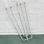 Blackout curtains with hooks linen look 2 pcs green 140x245cm by vidaXL, Curtains and curtains - Ref: Foro24-321190, Price: 5...
