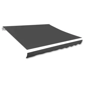 White anthracite gray canvas awning 400x300 cm by vidaXL, Awnings - Ref: Foro24-143710, Price: 69,85 €, Discount: %