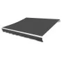 Markise aus weißem anthrazitgrauem Segeltuch 400x300 cm von vidaXL, Markisen - Ref: Foro24-143710, Preis: 69,85 €, Rabatt: %