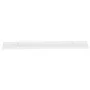 Wall shelves 2 units glossy white 100x9x3 cm by vidaXL, Shelves and shelves - Ref: Foro24-326651, Price: 28,36 €, Discount: %