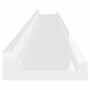 Wall shelves 2 units glossy white 100x9x3 cm by vidaXL, Shelves and shelves - Ref: Foro24-326651, Price: 28,91 €, Discount: %
