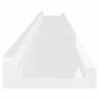 Wall shelves 2 units glossy white 100x9x3 cm by vidaXL, Shelves and shelves - Ref: Foro24-326651, Price: 28,36 €, Discount: %