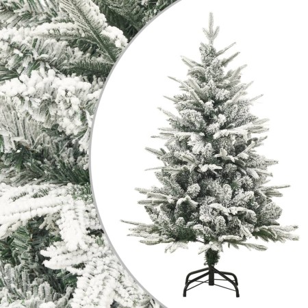 Künstlicher Weihnachtsbaum mit Schnee PVC und grünem PE 120 cm von vidaXL, Weihnachtsbäume - Ref: Foro24-328492, Preis: 56,97...