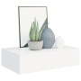 Wandregale mit Schublade 2 Stück MDF weiß 40x23,5x10 cm von vidaXL, Regale und Regale - Ref: Foro24-330242, Preis: 63,14 €, R...