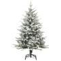 Künstlicher Weihnachtsbaum mit Schnee PVC und grünem PE 120 cm von vidaXL, Weihnachtsbäume - Ref: Foro24-328492, Preis: 56,97...