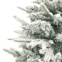 Künstlicher Weihnachtsbaum mit Schnee PVC und grünem PE 120 cm von vidaXL, Weihnachtsbäume - Ref: Foro24-328492, Preis: 56,97...