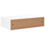 Wandregale mit Schublade 2 Stück MDF weiß 40x23,5x10 cm von vidaXL, Regale und Regale - Ref: Foro24-330242, Preis: 63,14 €, R...