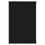 Estante cubo de pared 4 uds contrachapado negro 60x15x23 cm de vidaXL, Estantes y estanterías - Ref: Foro24-807137, Precio: 4...