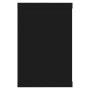 Wall cube shelf 4 units black plywood 60x15x23 cm by vidaXL, Shelves and shelves - Ref: Foro24-807137, Price: 49,85 €, Discou...