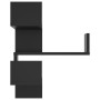 Engineered wood black corner wall shelf 40x40x50 cm by vidaXL, Shelves and shelves - Ref: Foro24-807225, Price: 28,48 €, Disc...