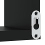 Engineered wood black corner wall shelf 40x40x50 cm by vidaXL, Shelves and shelves - Ref: Foro24-807225, Price: 28,48 €, Disc...