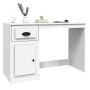 Weißer Sperrholzschreibtisch mit Schublade 115x50x75 cm von vidaXL, Schreibtische - Ref: Foro24-816472, Preis: 83,53 €, Rabat...