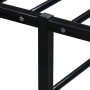Black metal bed frame 160x200 cm by vidaXL, Beds and slatted bases - Ref: Foro24-324789, Price: 119,81 €, Discount: %