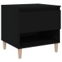 Mesita de noche madera contrachapada negro 50x46x50 cm de vidaXL, Mesitas de noche - Ref: Foro24-819534, Precio: 44,56 €, Des...