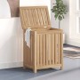 Wäschekorb aus massivem Teakholz 50x35x60 cm von vidaXL, Wäschekörbe - Ref: Foro24-340759, Preis: 83,41 €, Rabatt: %