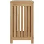 Laundry basket solid teak wood 50x35x60 cm by vidaXL, Laundry baskets - Ref: Foro24-340759, Price: 72,27 €, Discount: %