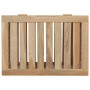 Wäschekorb aus massivem Teakholz 50x35x60 cm von vidaXL, Wäschekörbe - Ref: Foro24-340759, Preis: 83,41 €, Rabatt: %