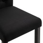 Esszimmerstühle 4 Einheiten aus schwarzem Stoff von vidaXL, Essstühle - Ref: Foro24-276975, Preis: 371,02 €, Rabatt: %