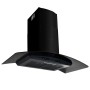 Wanddunstabzugshaube 90 cm Edelstahl 756 m³/h schwarz von vidaXL, Extraktoren - Ref: Foro24-50708, Preis: 239,88 €, Rabatt: %