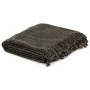 Anthracite gray/brown cotton blanket 220x250 cm by vidaXL, Blankets - Ref: Foro24-133751, Price: 61,04 €, Discount: %