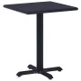 Mesa de jardín negra 60x60x75 cm de vidaXL, Mesas de jardín - Ref: Foro24-49469, Precio: 109,38 €, Descuento: %