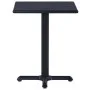 Mesa de jardín negra 60x60x75 cm de vidaXL, Mesas de jardín - Ref: Foro24-49469, Precio: 109,38 €, Descuento: %
