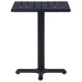 Black garden table 60x60x75 cm by vidaXL, Garden tables - Ref: Foro24-49469, Price: 107,51 €, Discount: %