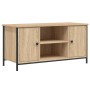 TV-Schrank aus Sonoma-Eichensperrholz, 100 x 40 x 50 cm von vidaXL, TV-Möbel - Ref: Foro24-832764, Preis: 67,95 €, Rabatt: %