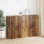 Armarios Montados en la Pared 2 pcs Madera vieja