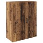 Armarios Montados en la Pared 2 pcs Madera vieja