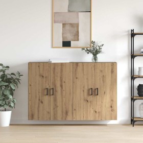 Armarios Montados en la Pared 2 pcs Roble artisan