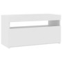 TV-Schrank mit strahlend weißen LED-Leuchten 75x35x40 cm von vidaXL, TV-Möbel - Ref: Foro24-804403, Preis: 54,80 €, Rabatt: %