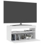 TV-Schrank mit strahlend weißen LED-Leuchten 75x35x40 cm von vidaXL, TV-Möbel - Ref: Foro24-804403, Preis: 54,80 €, Rabatt: %