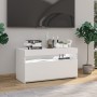 TV-Schrank mit strahlend weißen LED-Leuchten 75x35x40 cm von vidaXL, TV-Möbel - Ref: Foro24-804403, Preis: 54,80 €, Rabatt: %