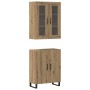 Alacena Roble artisan 69.5 x 34 x 90 cm Madera contrachapada