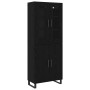 Alacena Roble negro 69.5 x 34 x 90 cm Madera contrachapada
