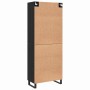 Alacena Roble negro 69.5 x 34 x 90 cm Madera contrachapada