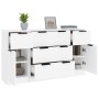 Set mit 3 Stück Sideboard aus weißem Sperrholz von vidaXL, Sideboards - Ref: Foro24-3115820, Preis: 172,67 €, Rabatt: %