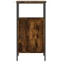 Nachttisch aus geräuchertem Eichenholzwerkstoff, 41 x 31 x 80 cm von vidaXL, Nachttische - Ref: Foro24-825927, Preis: 41,16 €...