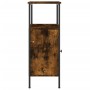 Nachttisch aus geräuchertem Eichenholzwerkstoff, 41 x 31 x 80 cm von vidaXL, Nachttische - Ref: Foro24-825927, Preis: 41,16 €...
