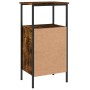 Nachttisch aus geräuchertem Eichenholzwerkstoff, 41 x 31 x 80 cm von vidaXL, Nachttische - Ref: Foro24-825927, Preis: 41,16 €...