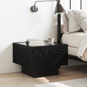 Armario de almacenamiento Roble negro 40 x 40 x 30 cm Armario de almacenamiento Roble negro 40 x 40 x 30 cm